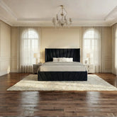 Eva Lift-Up Storage Bed – Black