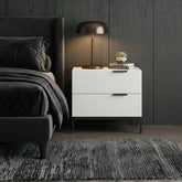 Hazel Nightstand | White Side Table