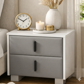 Liana Light Gray Night Stand