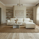 Rina Boucle White Designer Sofa