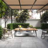 The Velets Lia Coffee Table MDF Top With Tapered Legs