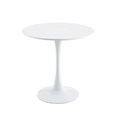 Velets 32 inch White Tulip Dining Table