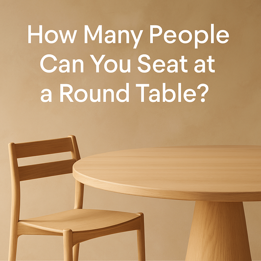 Dining Table Size Guide: What Size Kitchen Dining Table Seats 2, 4, or 6 People?