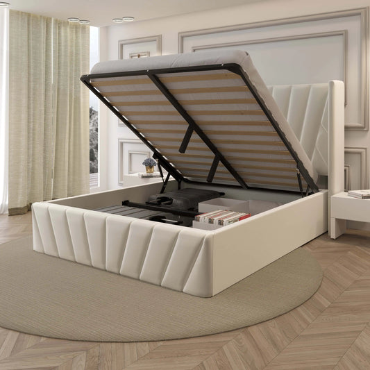 Top Space-Saving Lift-Up Storage Bedframes for Small Bedrooms