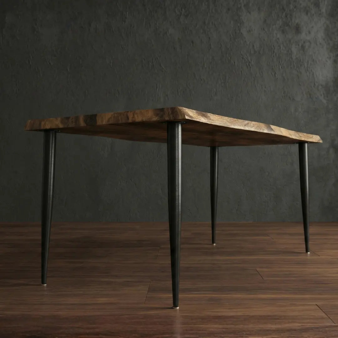 The Velets Lia Coffee Table MDF Top With Tapered Legs