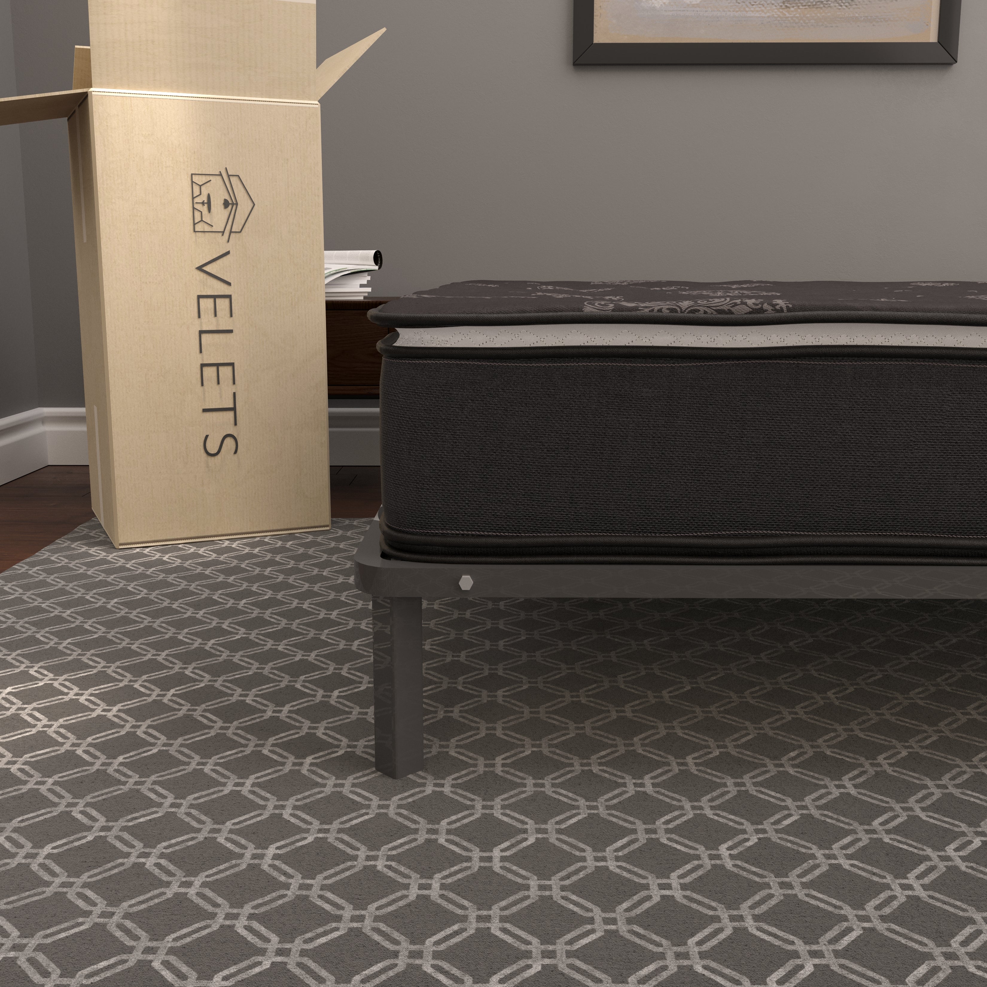 24cm Pillow Top Bonnell Spring Mattress