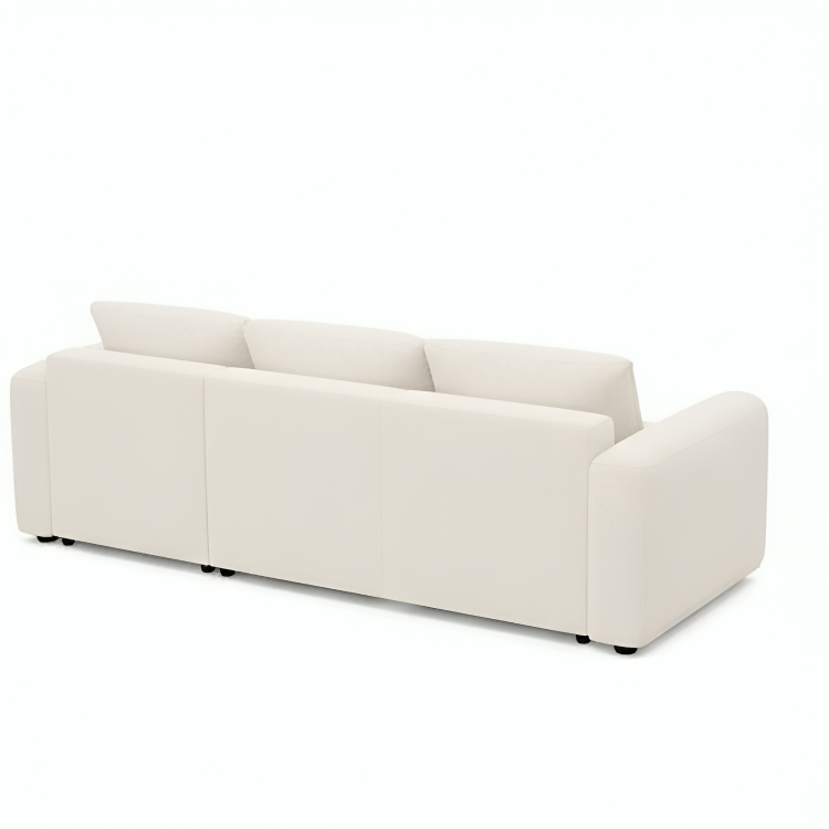 Rina Boucle White Designer Sofa