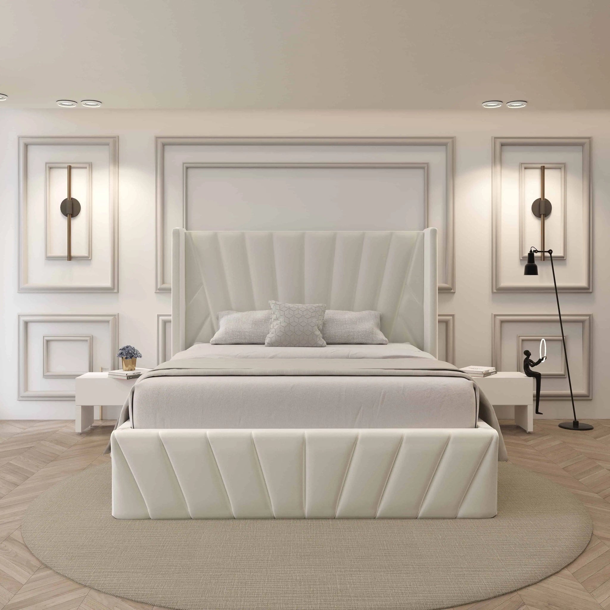 EVA_Upholstered_Platform_Bed_with_Hydraulic_Storage_Solid_Wood_Frame_Queen_