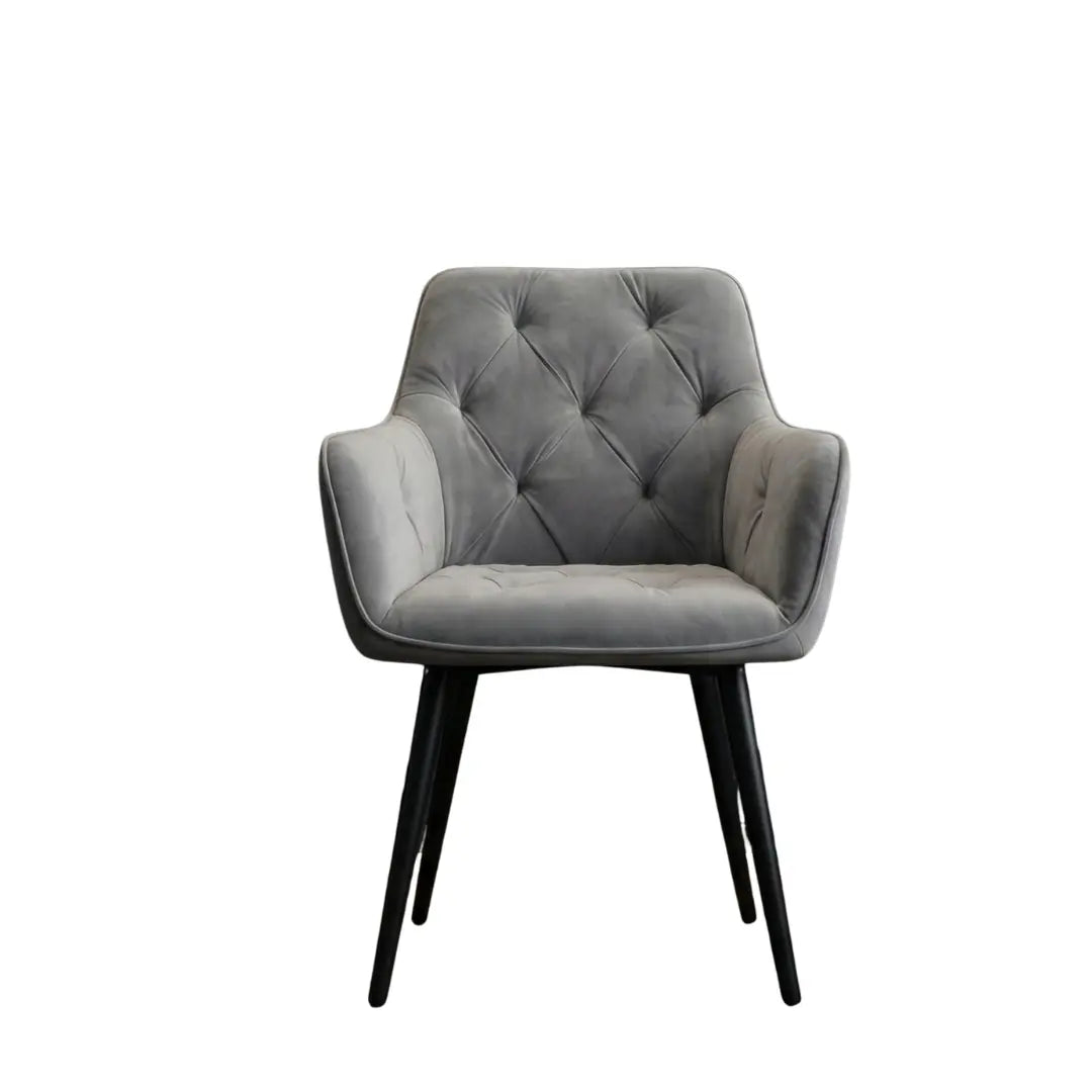 Emily Tufted Velvet Dining Chair