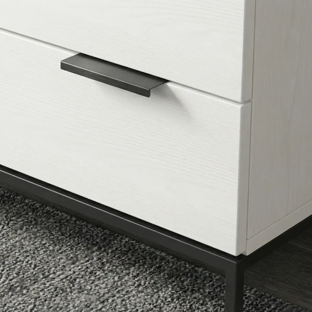 Hazel Nightstand | White Side Table