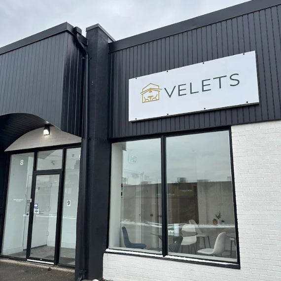 Velets Furniture store in Toronto, Canada